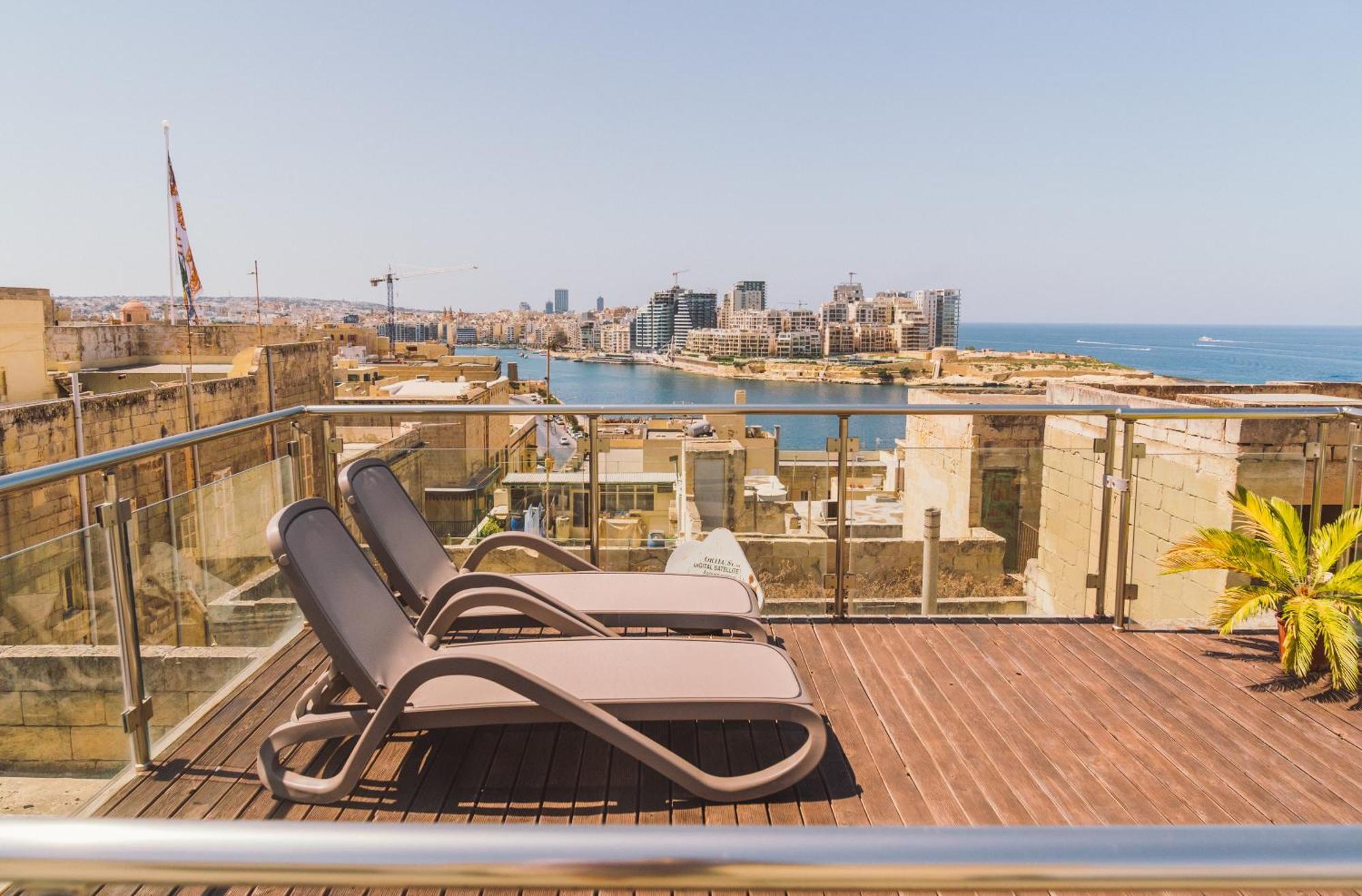 Vallettastay Skyline Sea View Studio Extérieur photo