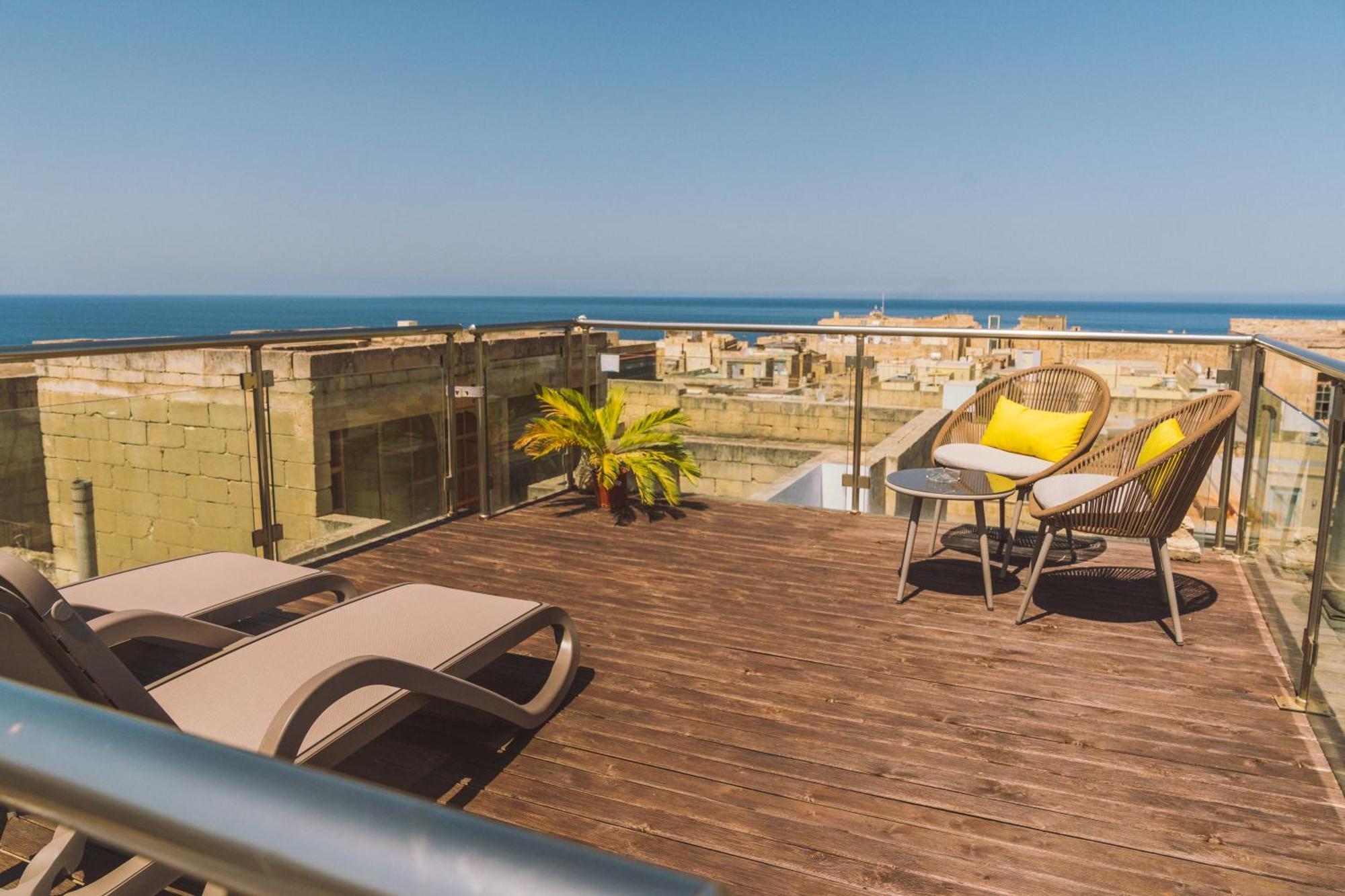 Vallettastay Skyline Sea View Studio Extérieur photo